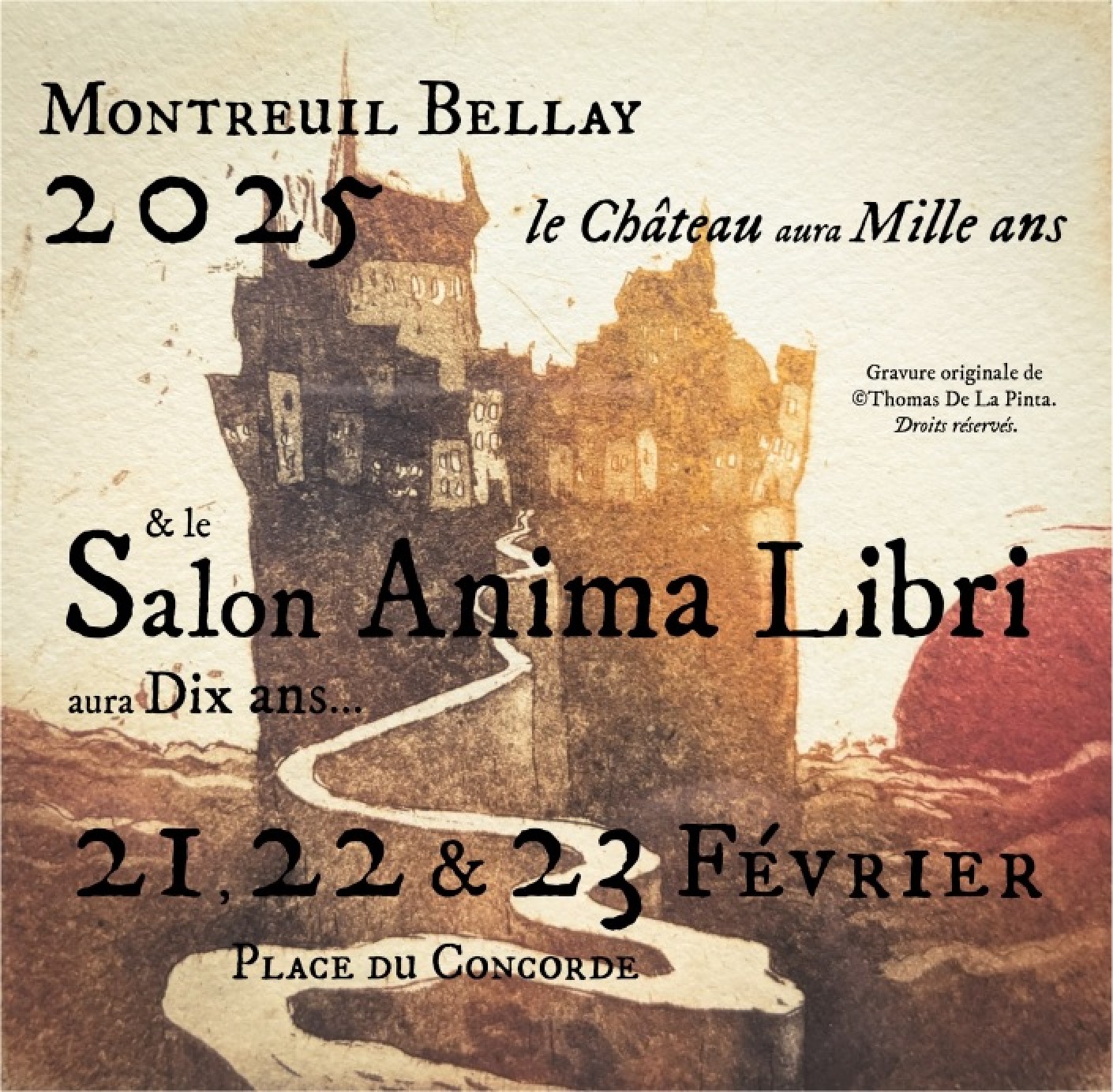 Salon "Le livre & ses métiers" à Montreuil-Bellay (49)