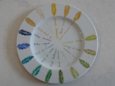 Assiette Nuancier